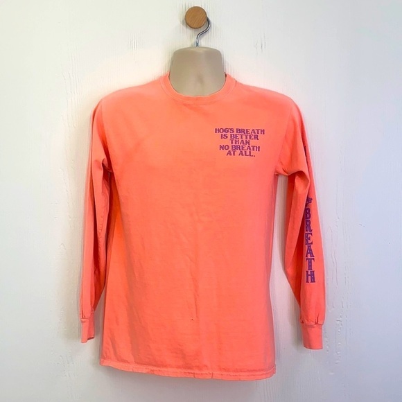 Comfort Colors - Hogs Breath Saloon Key West Graphic Long Sleeve Shirt Small - Picture 1 of 12